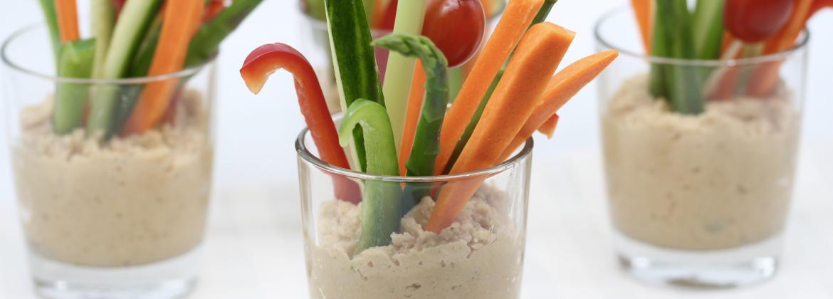 Cauliflower and bean dip